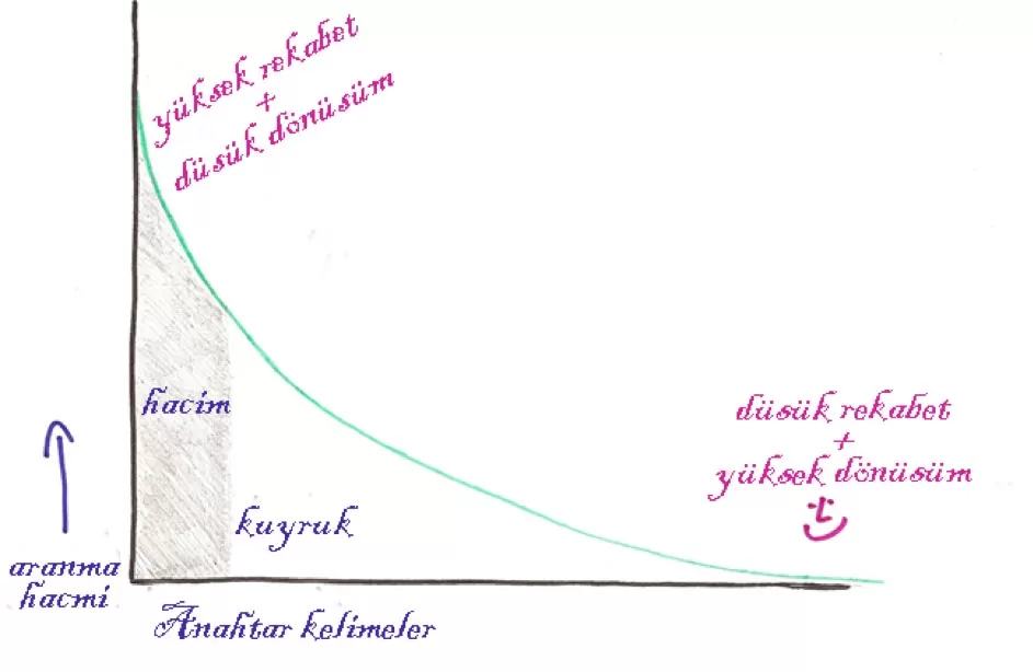 long tail anahtar kelime