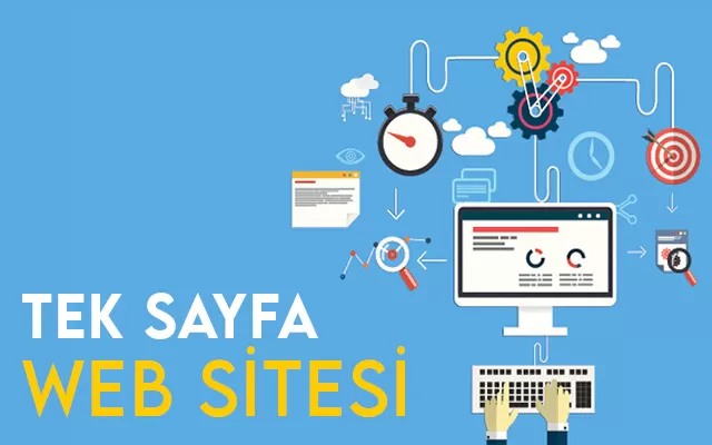 tek sayfa web sitesi seo