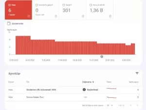 search console kapsam