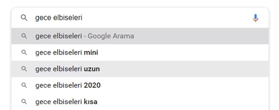 Keyword research for e-commerce SEO